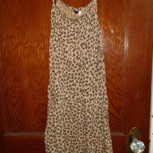 H&M Divided tan and black adjustable romper